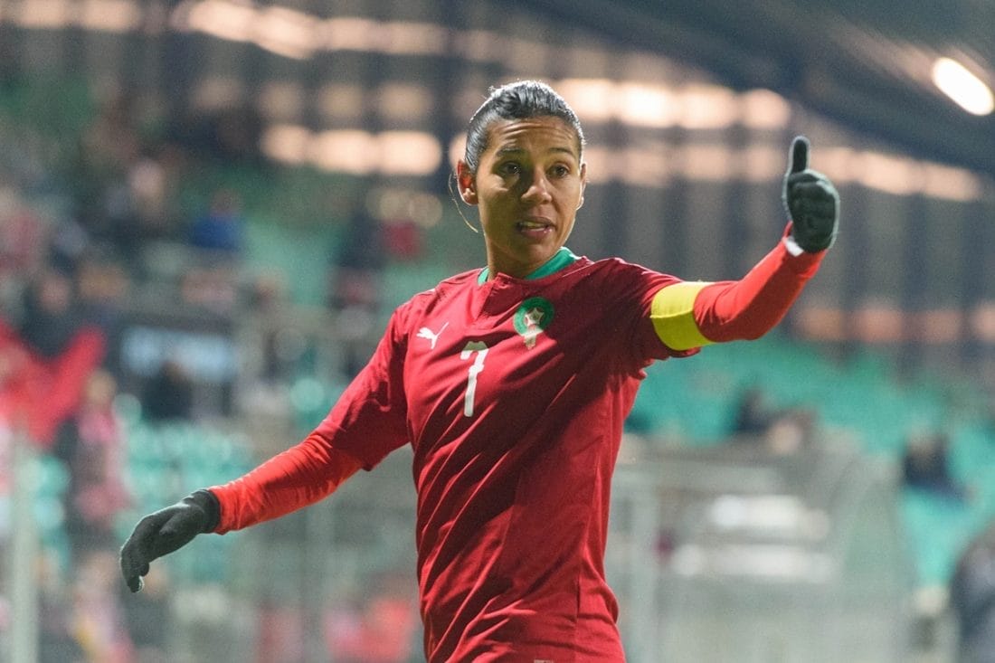 CAN féminine 2024 : Ghizlane Chebbak dans l'équipe type de la phase de groupes