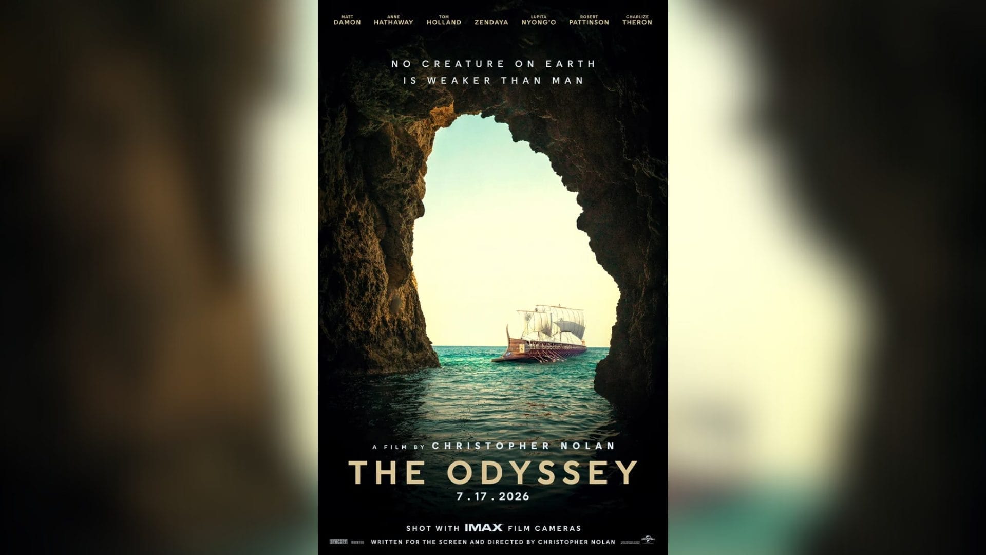 The Odyssey pose ses valises à Dakhla