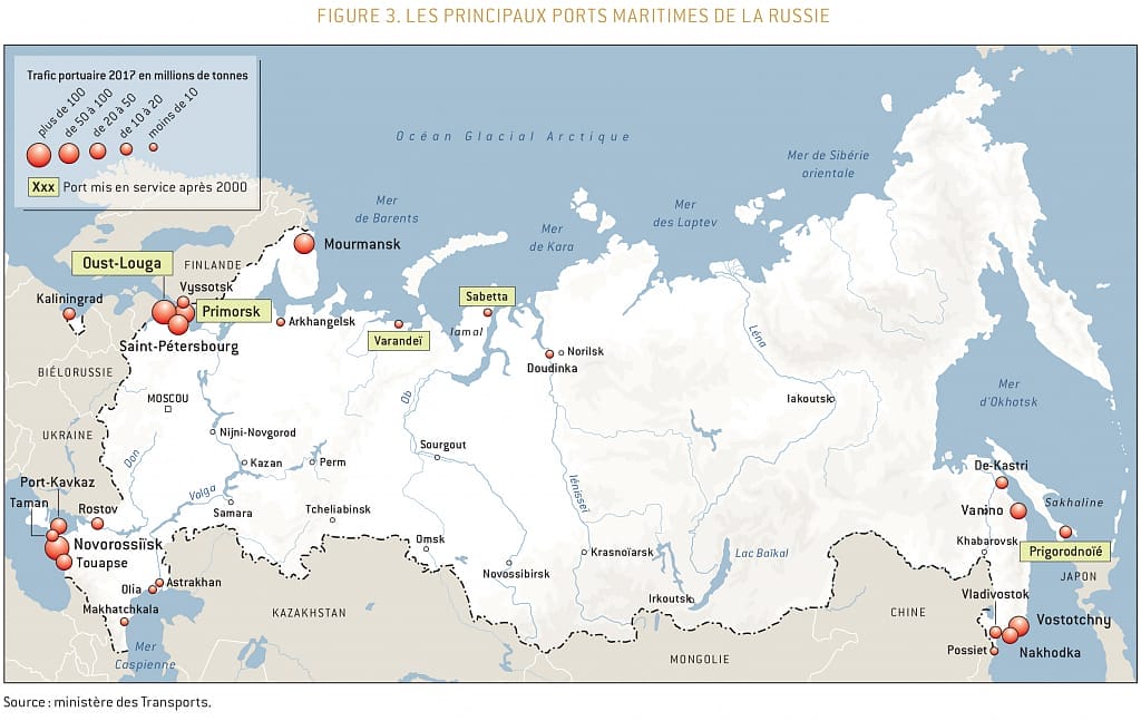 Russie : le FSB désormais impliqué dans l'autorisation d'accostage des navires étrangers