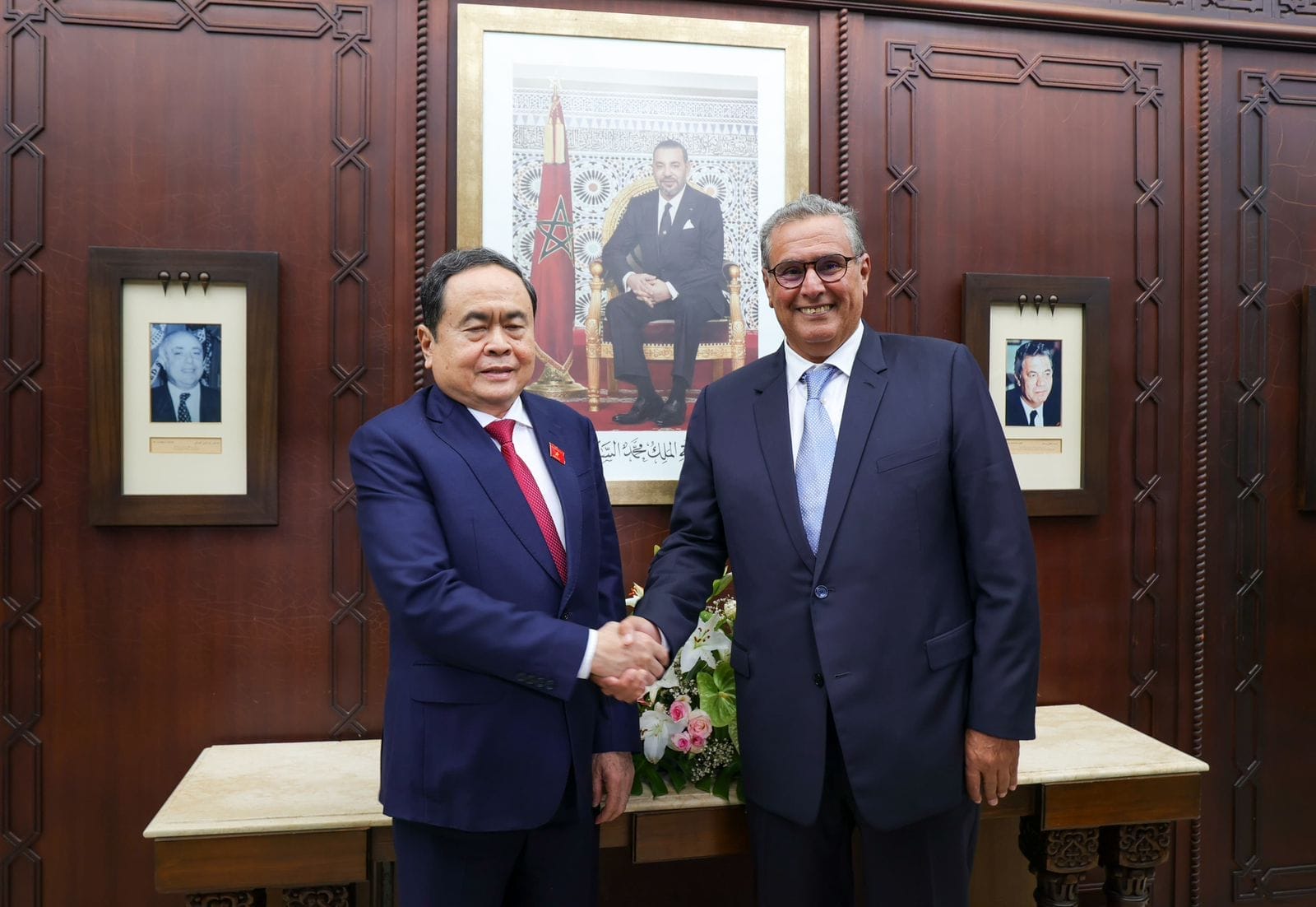 Maroc-Vietnam : Aziz Akhannouch s’entretient avec Tran Thanh Man