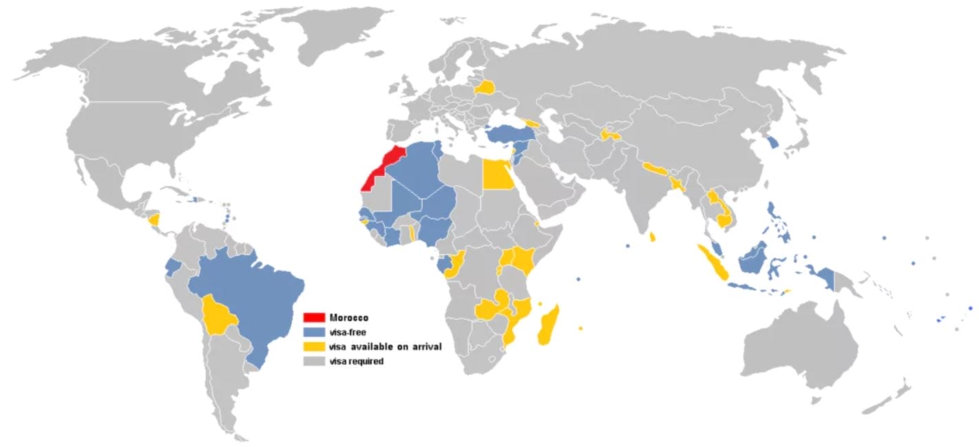 a map of the world