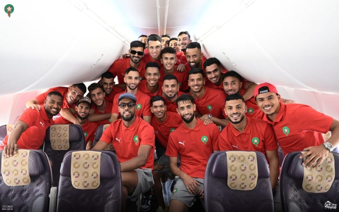 CHAN 2024 : les Lions de l’Atlas A’ quittent Rabat pour Nairobi