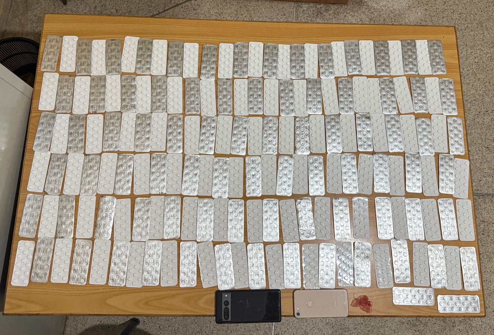 Saisie de cocaïne et 2.430 comprimés de Rivotril à Salé Saisie de cocaïne et 2.430 comprimés de Rivotril à Salé