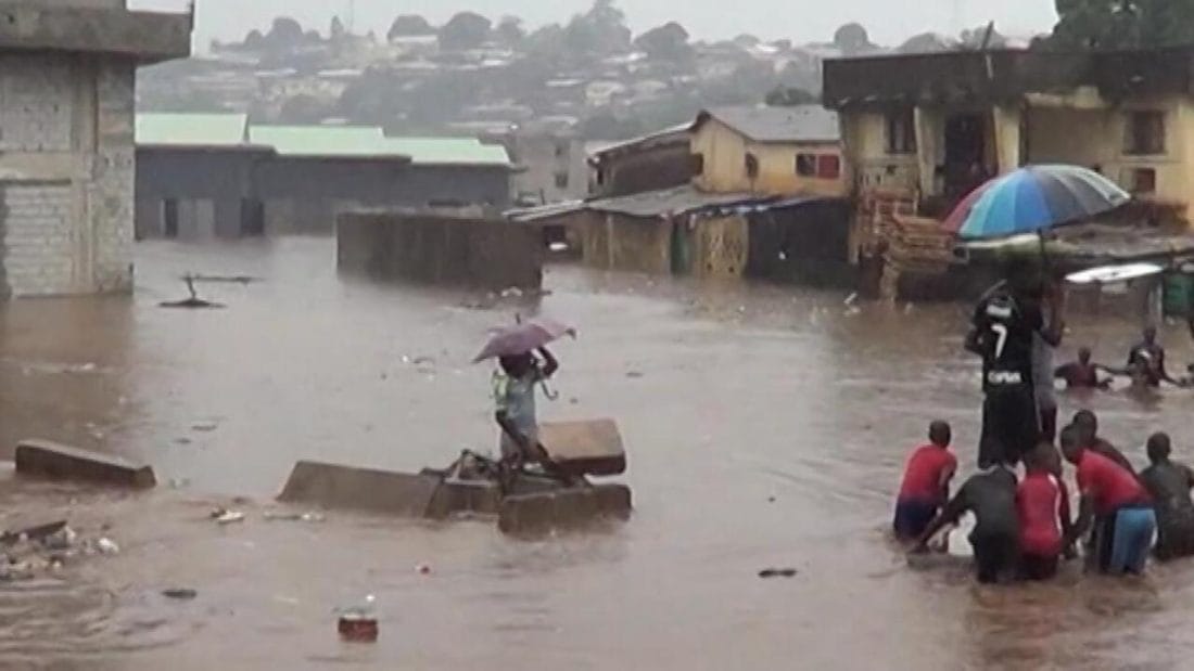 Guinée : plus de 7 morts et des dégâts matériels après des pluies à Conakry