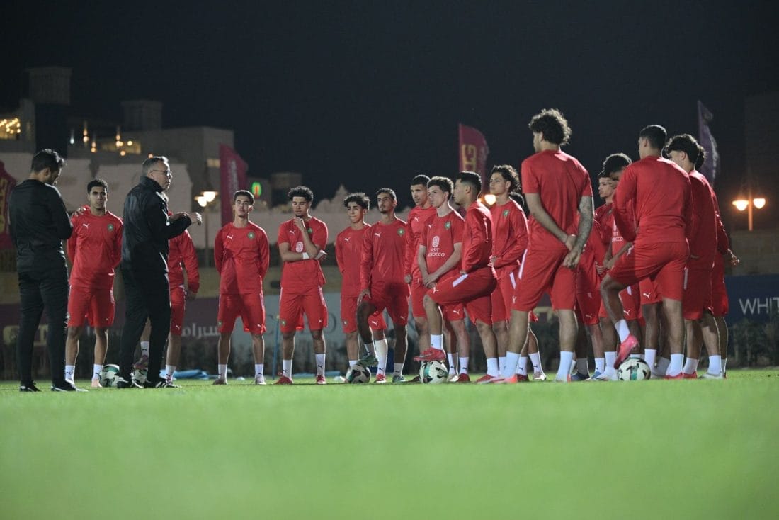 Football : l’équipe U-20 du Maroc en stage fermé au complexe de Mohammed VI