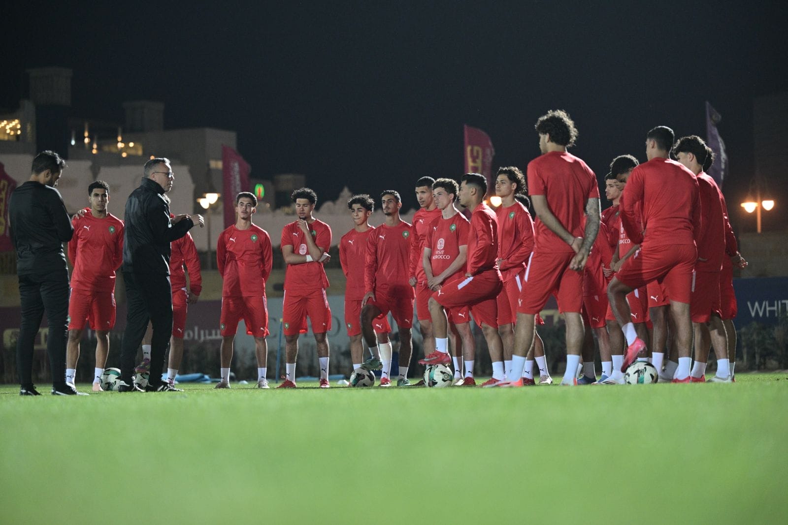 Football : l’équipe U-20 du Maroc en stage fermé au complexe de Mohammed VI