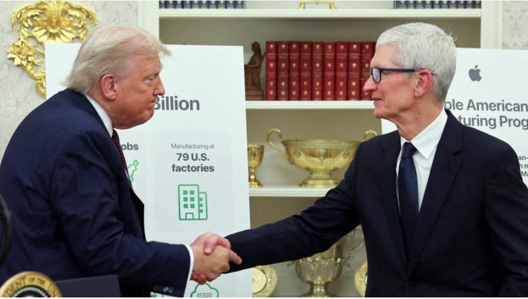 Apple prévoit d'investir 100 milliards de dollars aux Etats-Unis