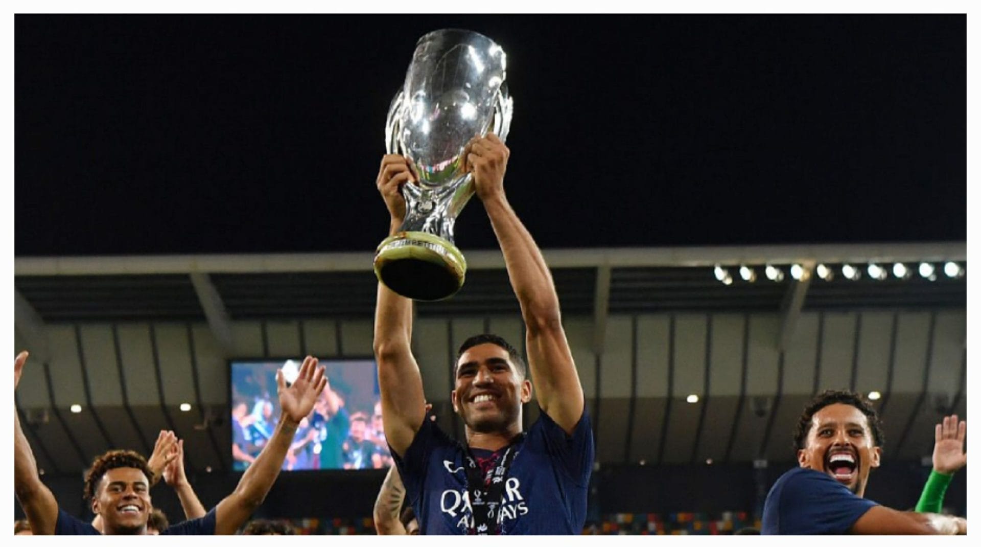 Achraf Hakimi décroche sa 17e couronne et vise le record africain