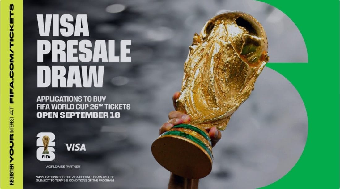 Visa : réservez vos billets pour le Mondial 2026 en avant-première
