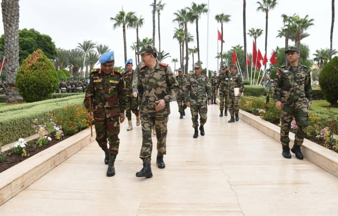 Le Général Berrid reçoit le Commandant de la mission onusienne au Sud