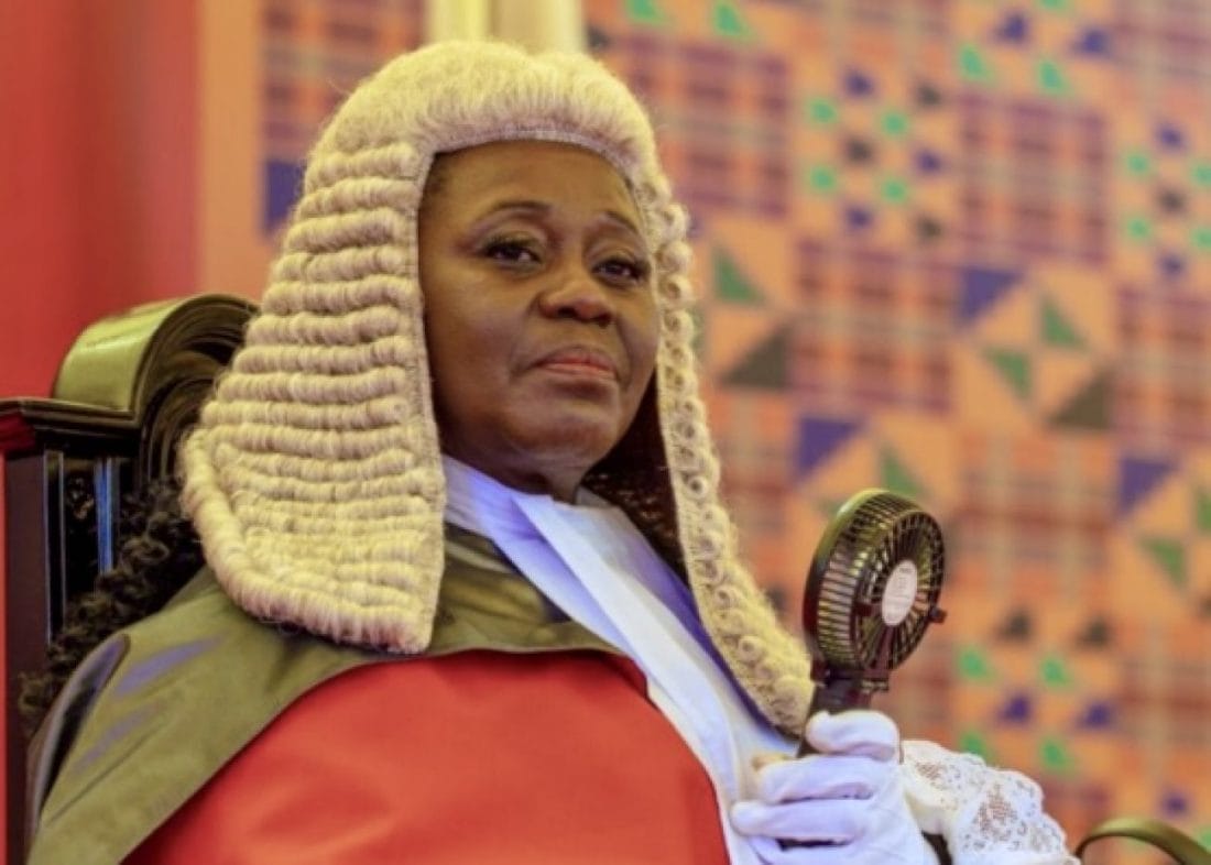 Ghana : la présidente de la Cour suprême destituée 1 Ghana : la présidente de la Cour suprême destituée