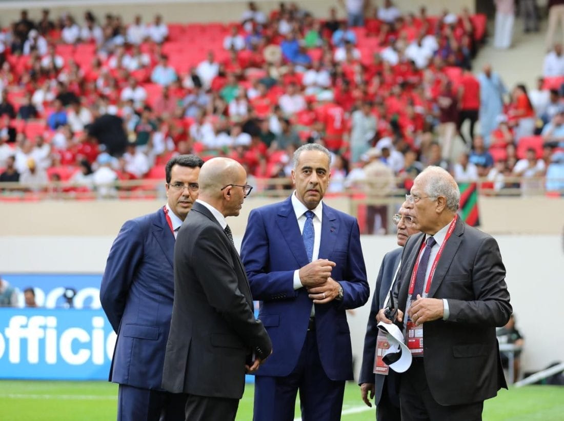Hammouchi en visite d&rsquo;inspection au stade Moulay Abdellah avant Maroc&ndash;Niger