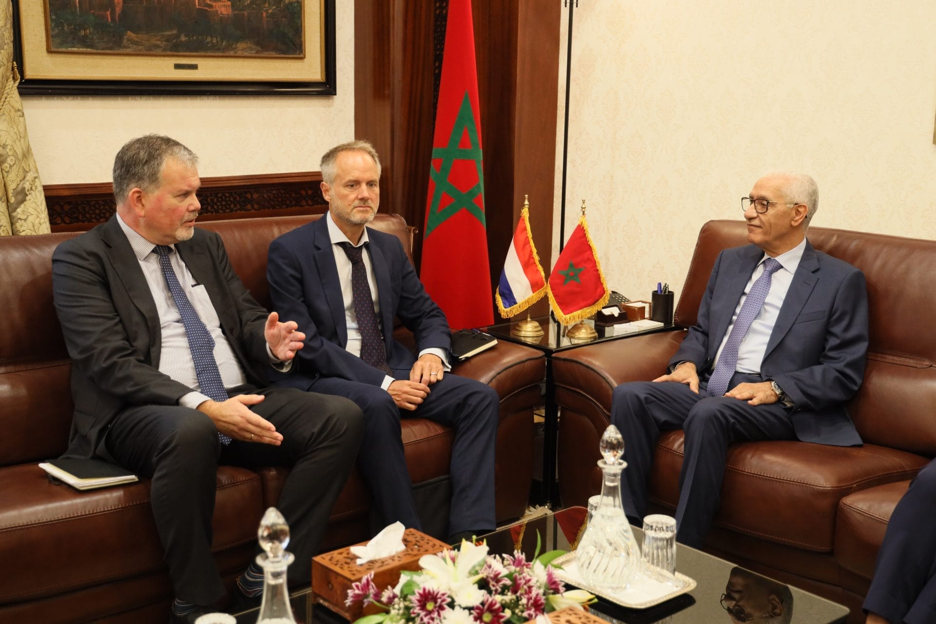 Talbi El Alami échange avec l’Académie néerlandaise des finances