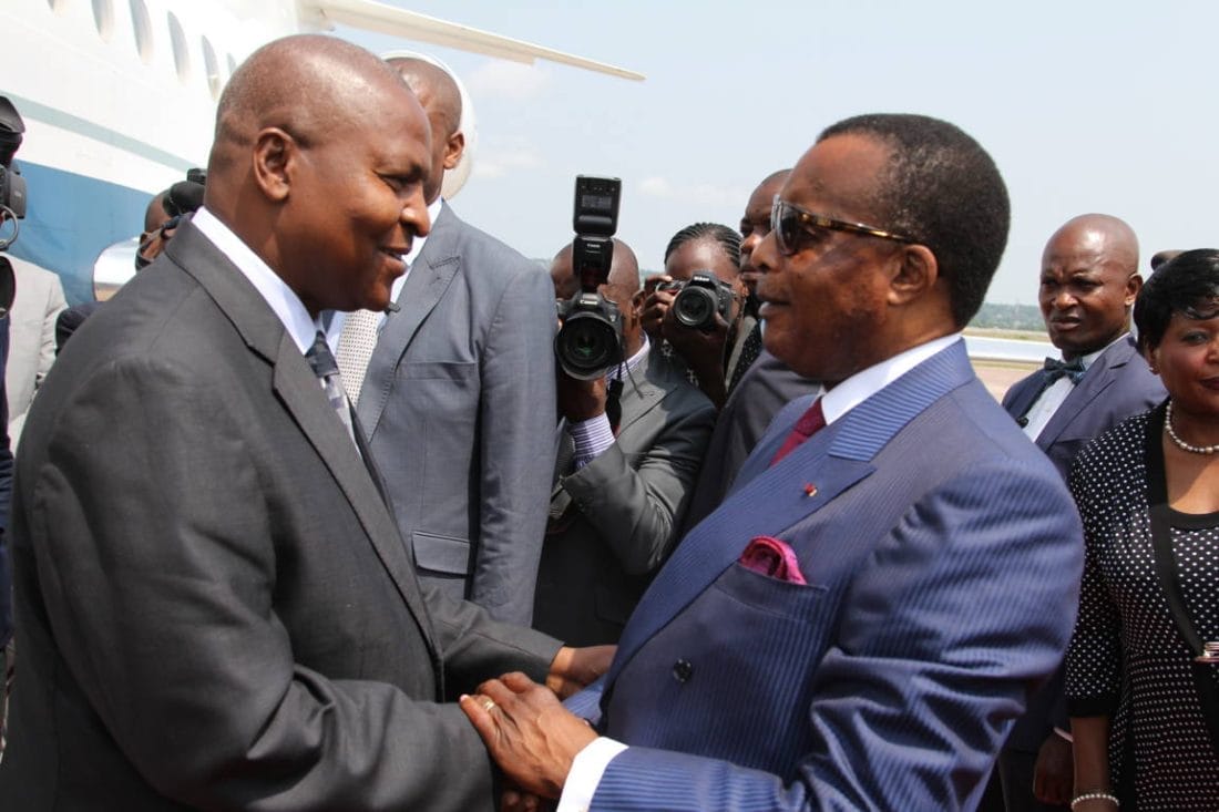 Denis Sassou-Ngesso succédé à Faustin-Archange Touadéra à la tête de la CEMAC