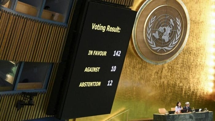 Monde 1 L’ONU relance la solution à deux États, le Hamas exclu