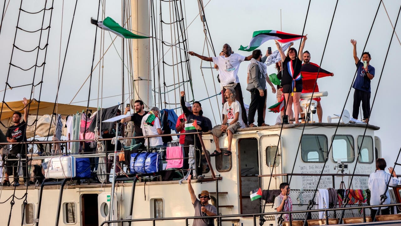 Départ de la flottille internationale pour Gaza depuis la Tunisie