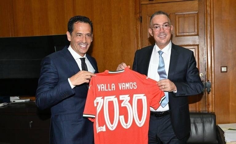 Lekjaa et Proença se rencontrent à Rabat pour préparer le Mondial 2030