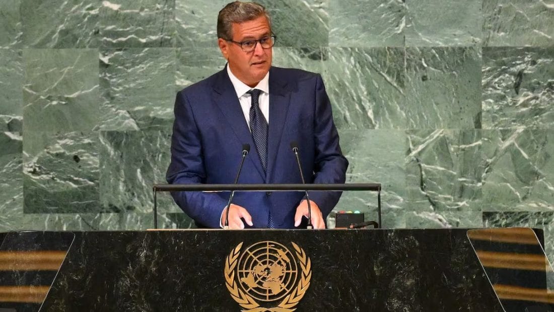 A l&rsquo;ONU, Aziz Akhannouch souligne la centralit&eacute; de l&rsquo;Afrique dans la vision royale