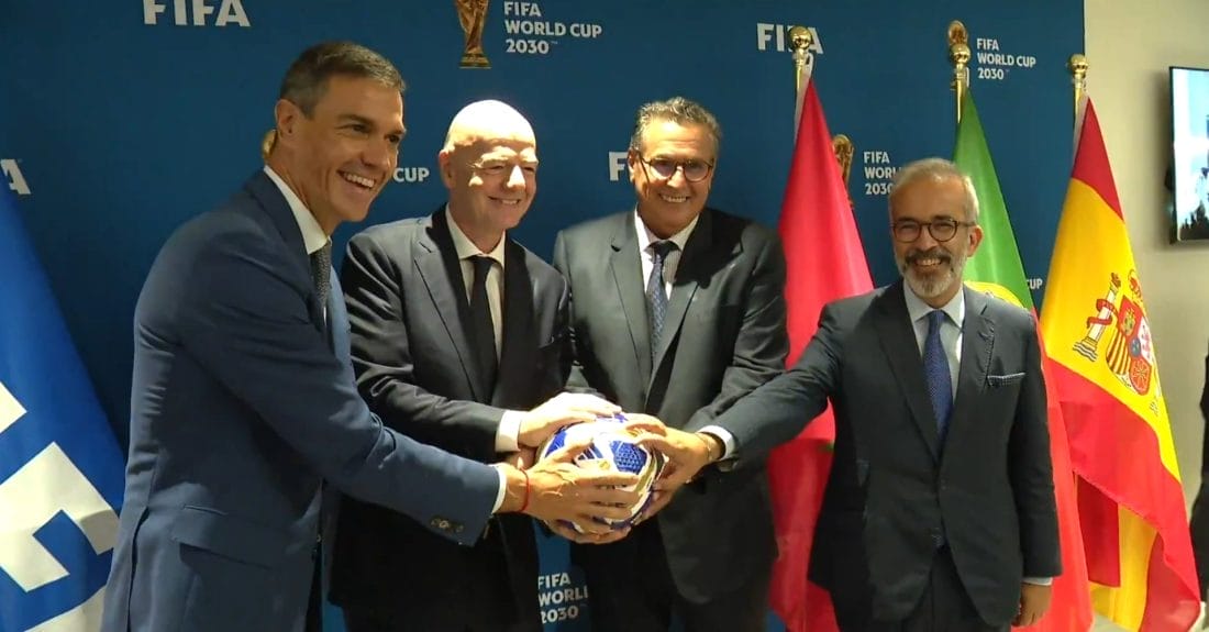 Mondial 2030 : Espagne, Portugal et Maroc renforcent leur coopération avec la FIFA