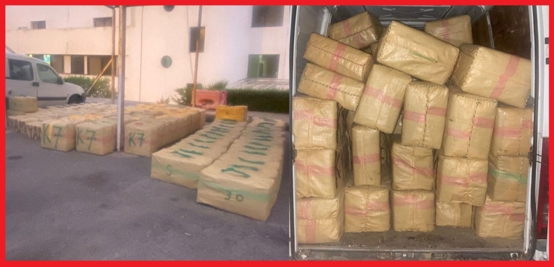 Safi : près de 5T de résine de cannabis saisie