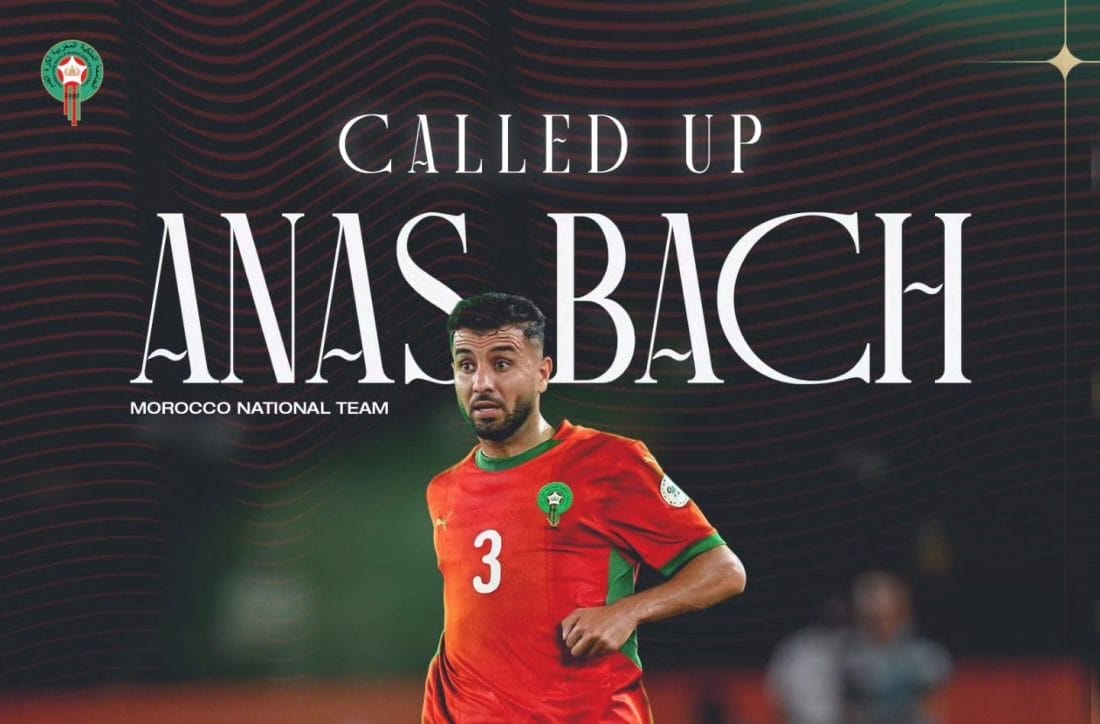 Regragui convoque Anas Bach pour la double affiche face au Bahreïn et au Congo