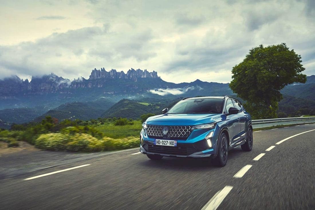 Nouveau Renault Austral Esprit Alpine Bleu Outremer