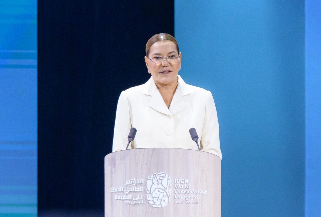La princesse Lalla Hasnaa à Abou Dhabi pour le Congrès Mondial de la Nature