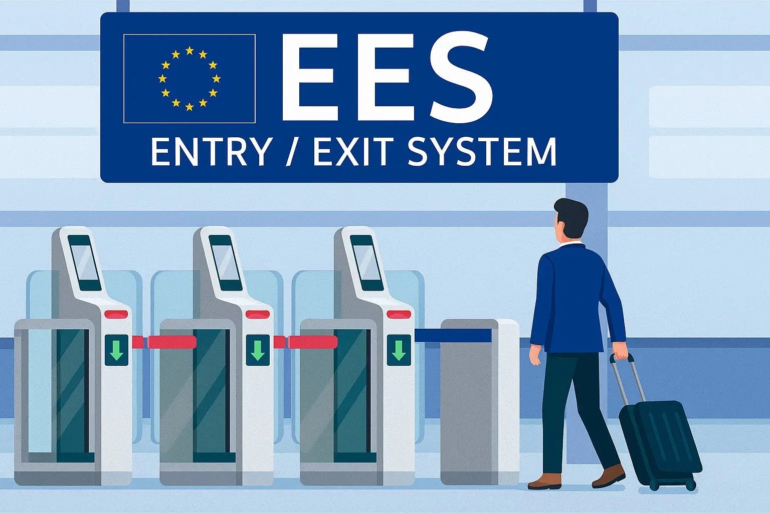 Espace Schengen : l'UE déploie un nouveau système numérique aux frontières