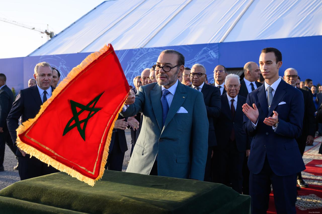 Le roi Mohammed VI lance à Nouaceur le chantier du nouveau complexe du groupe Safran