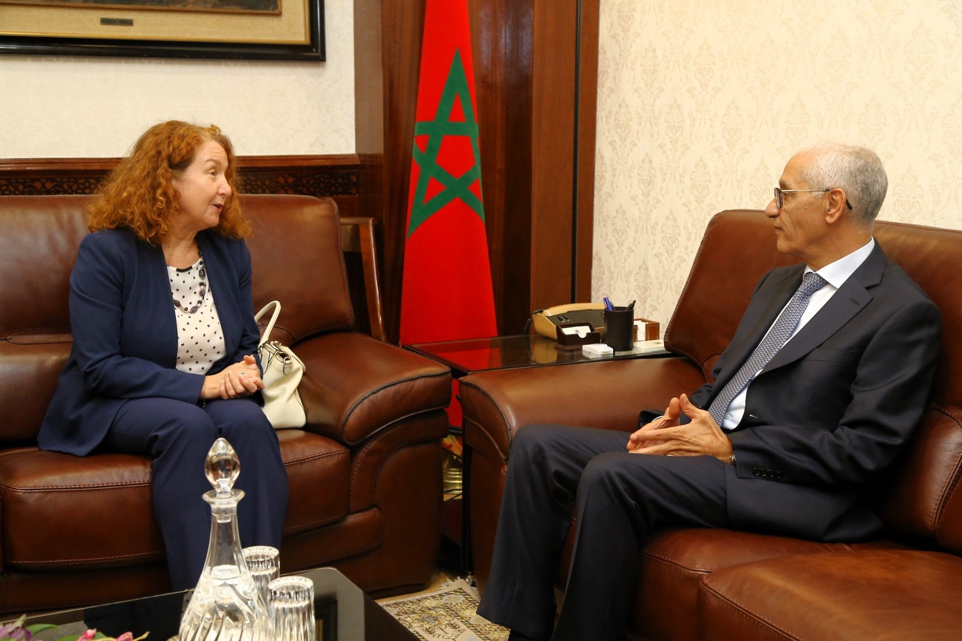 Talbi El Alami reçoit la représentante du PNUD pour renforcer la coopération