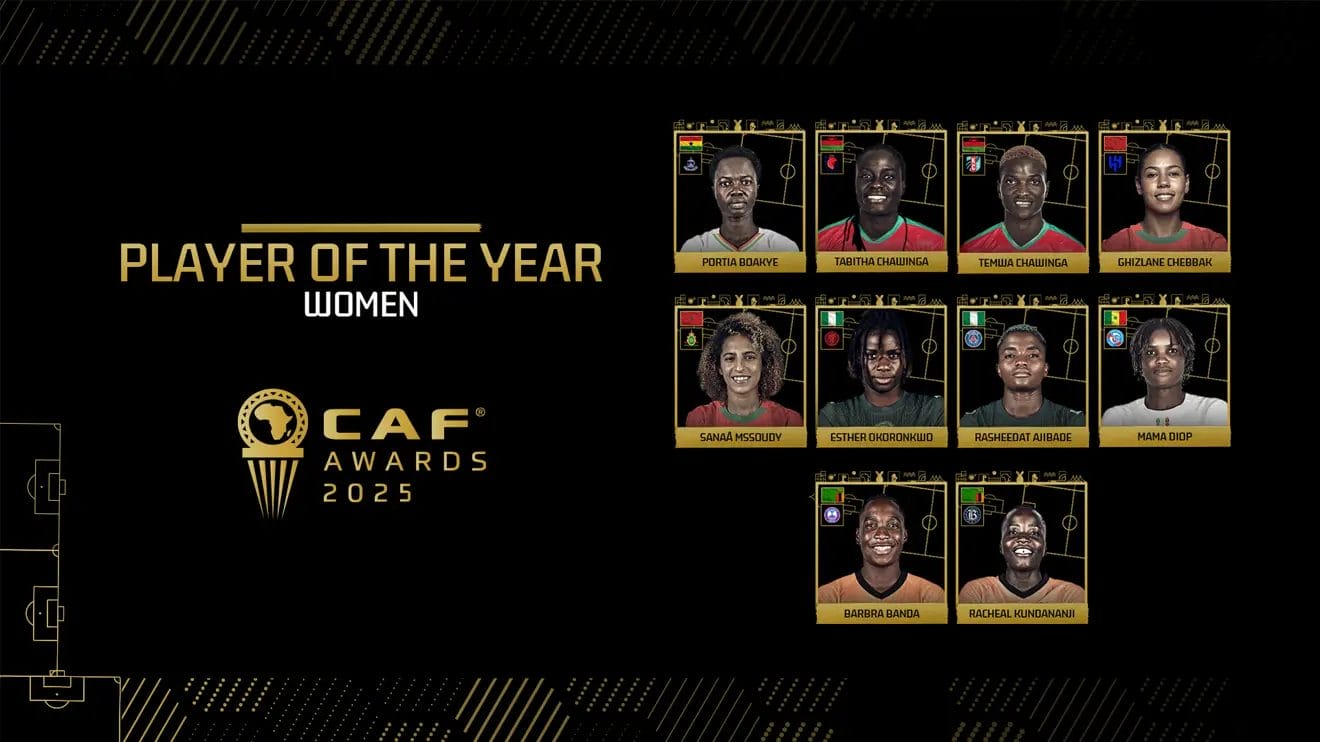 CAF Awards 2025 : voici la liste des nommées dans les catégories féminines