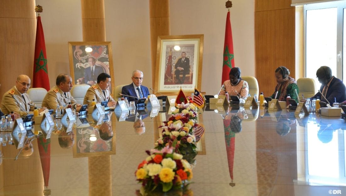 Maroc-Libéria : signature d’un accord de coopération militaire à Rabat