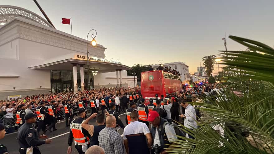 Rabat en fête pour les Lionceaux de l’Atlas, champions du monde U20