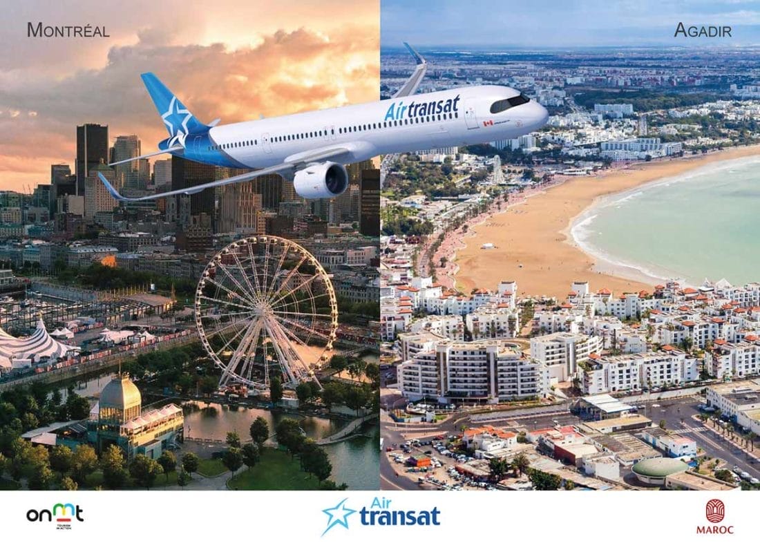 Air Transat lancera la première liaison directe Montréal–Agadir en 2026 2 Air Transat Montreal Agadir