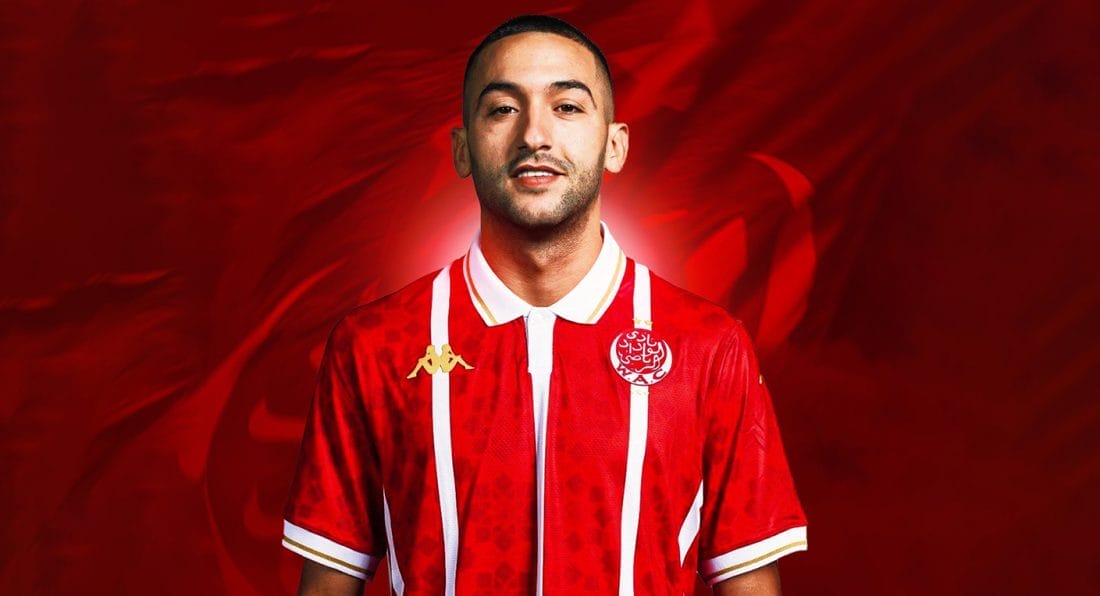 Le Wydad présentera officiellement Hakim Ziyech à ses supporters ce dimanche