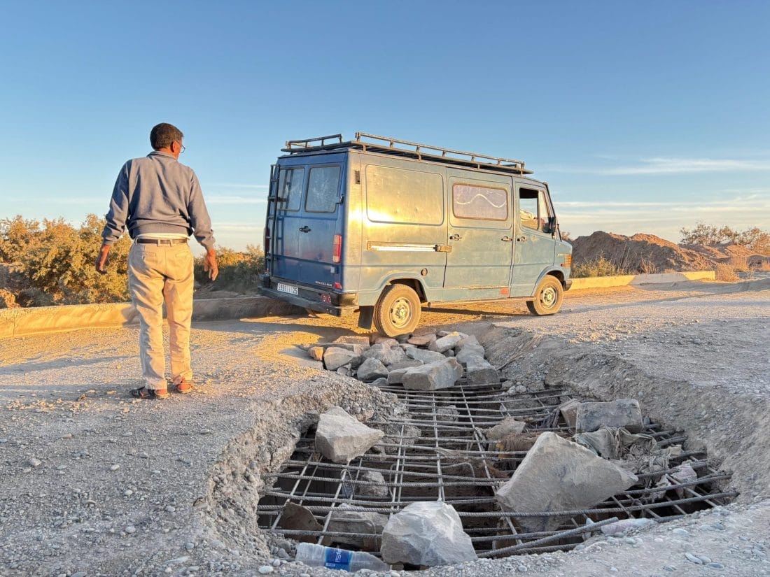 Un pont délabré entre Erfoud et Rissani plonge les habitants dans la galère