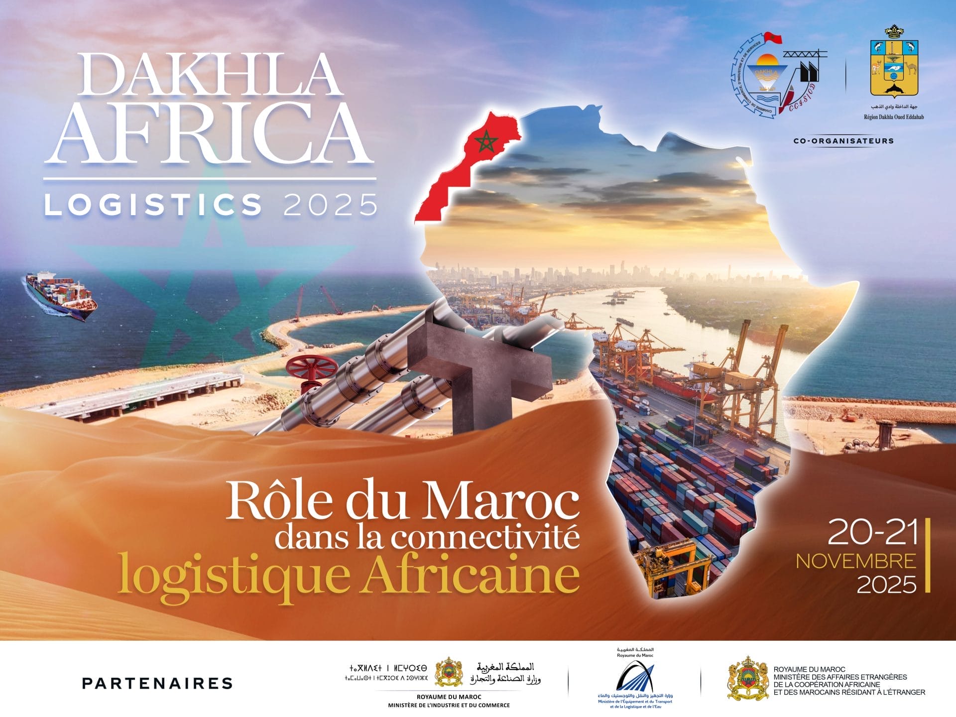 Dakhla Africa Logistics 2025 : vers une Afrique connectée, durable et compétitive