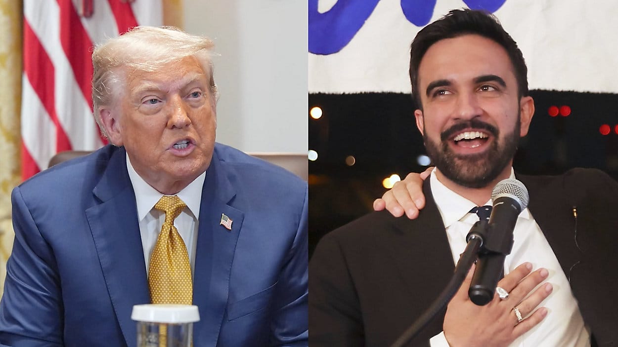 trump_mamdani_ap Elections 2025 du maire de New York :