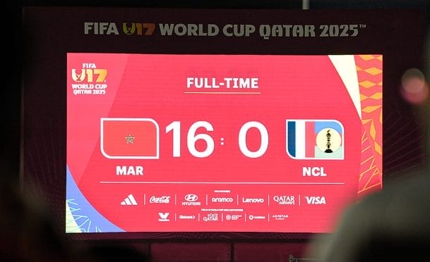 Le Maroc U17 signe la plus large victoire de l’histoire du football international