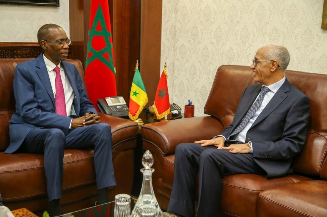 Talbi Alami reçoit le ministre des Affaires étrangères sénégalais Cheikh Niang
