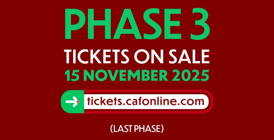 CAN 2025 : la dernière phase de ventes des billets prévue ce samedi