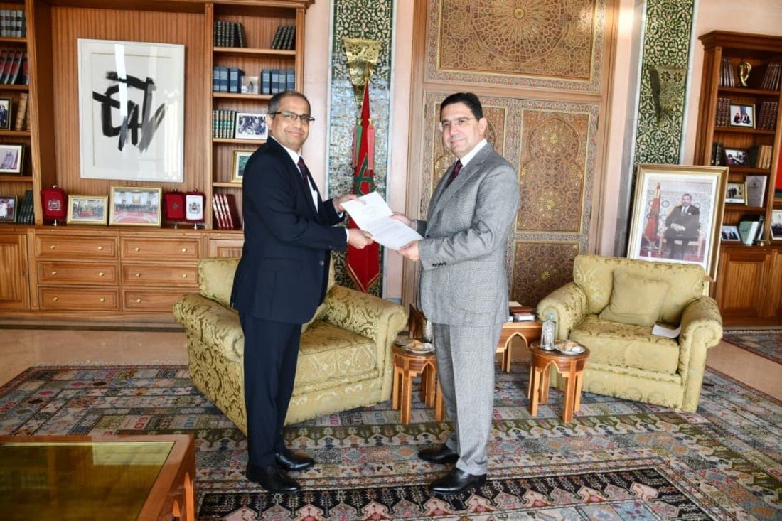 Nasser Bourita reçoit les nouveaux ambassadeurs accrédités auprès du Maroc