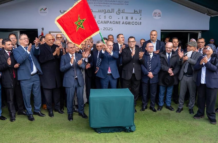 El Bouari lance la campagne agricole 2025-2026 depuis Larache
