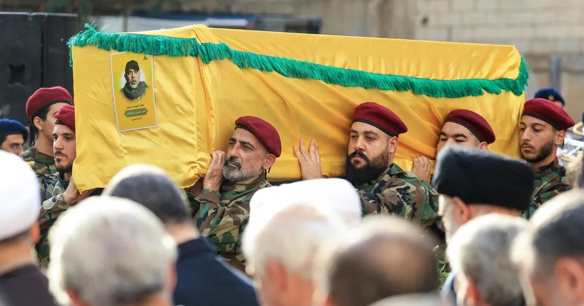 Funérailles du chef militaire du Hezbollah, Tabatabai