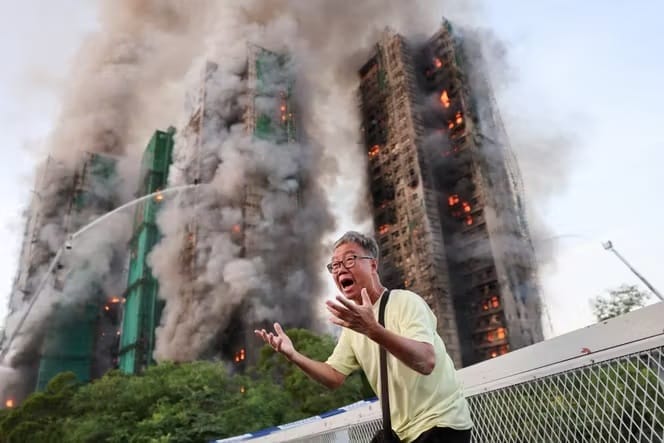 Hong Kong : le bilan de l’incendie de Wang Fuk Court grimpe à 128 morts