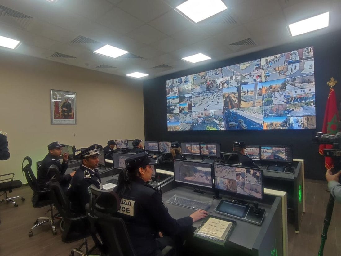 Marrakech renforce la sécurité de l’ancienne médina avec une nouvelle salle de vidéosurveillance