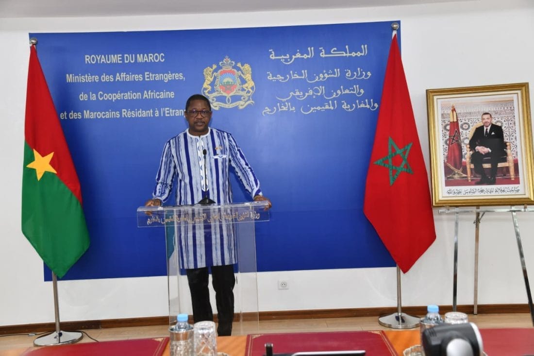 Le Burkina Faso réaffirme son soutien à la souveraineté du Maroc sur le Sahara