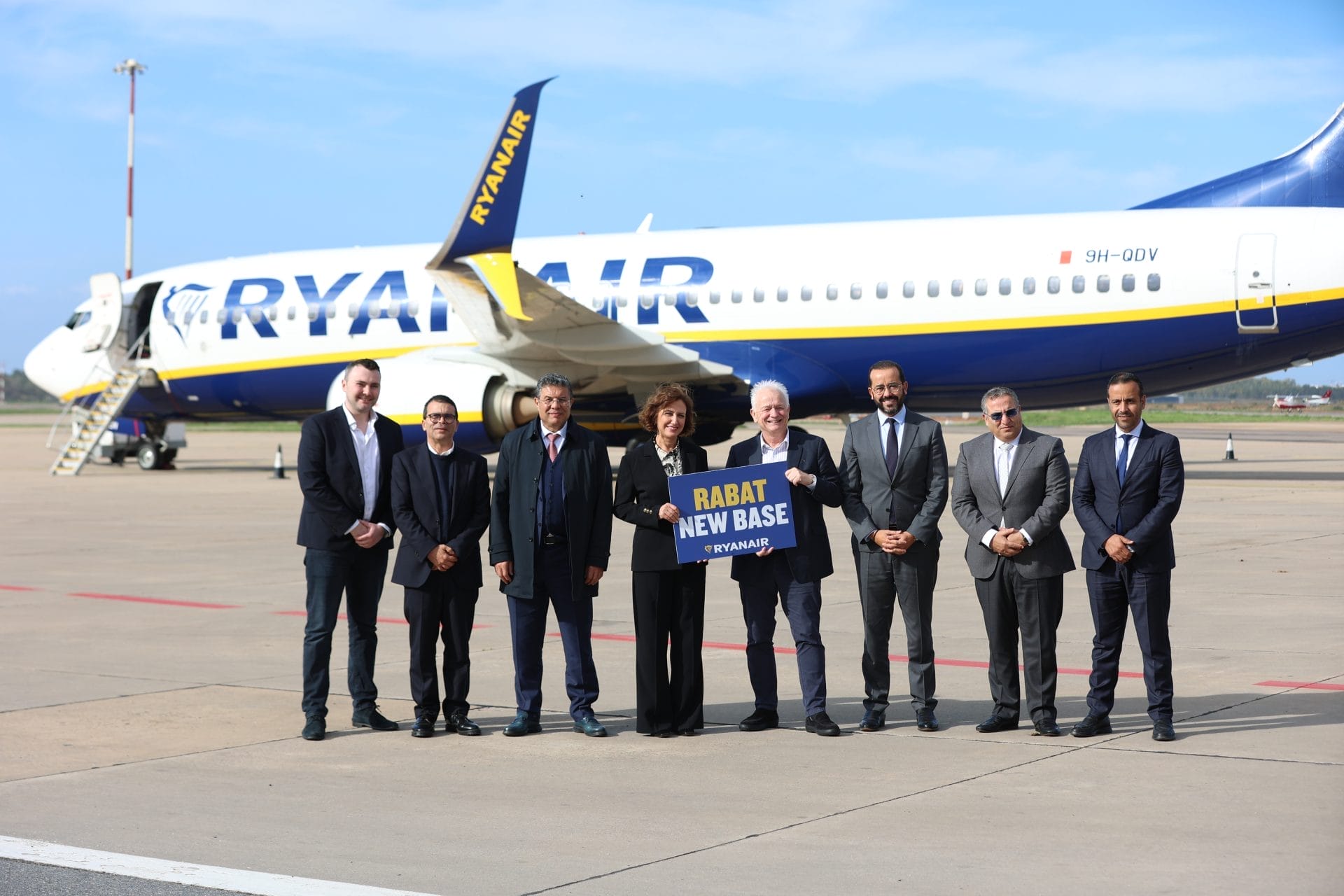 Ryanair choisit Rabat pour sa cinquième base au Maroc Ryanair choisit Rabat pour sa cinquième base au Maroc