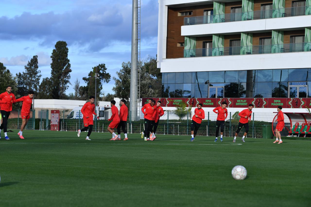 A quelques jours du choc Maroc-Cameroun en quart de finale de la 35e édition de la CAN Maroc 2025, les Lions de l’Atlas poursuivent leur montée en puissance. A quelques jours du choc Maroc-Cameroun en quart de finale de la 35e édition de la CAN Maroc 2025, les Lions de l’Atlas poursuivent leur montée en puissance.