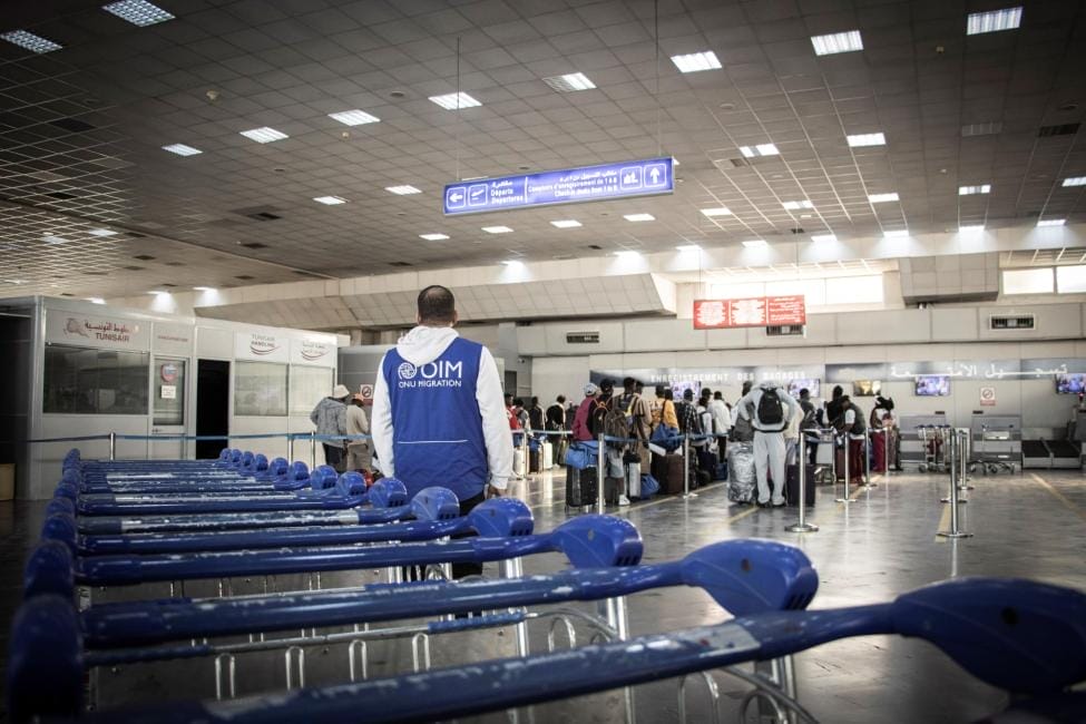 Tunisie : près de 9.000 migrants rapatriés en 2025 via l’OIM